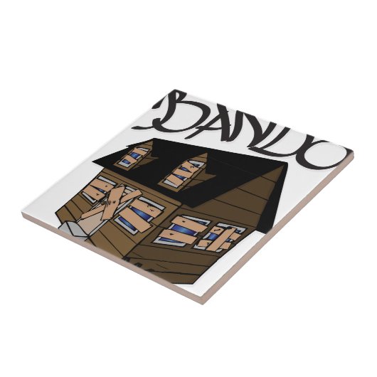 Blockierhaus Fliese (Seite)