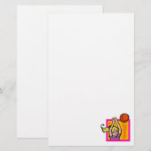Blockiert Briefpapier (Vorne/Hinten)