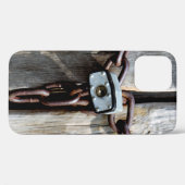 Blockierte Holztüren Case-Mate iPhone Hülle (Rückseite (Horizontal))