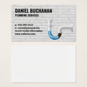 Blockierte Rohre | Maler Ziegelmauer (Vorne & Hinten)