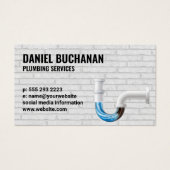 Blockierte Rohre | Maler Ziegelmauer (Vorderseite)