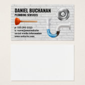 Blockierte Rohre | Maler Ziegelmauer | Entwässerun (Vorne & Hinten)