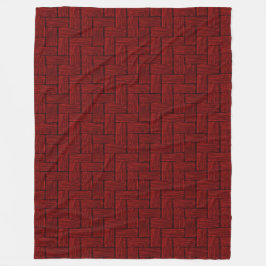 Blockierte Ruby Fleece Blanket
