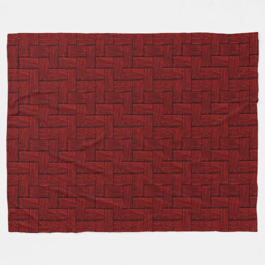 Blockierte Ruby Fleece Blanket (Vorderseite (Horizontal))