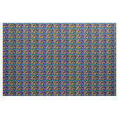 Blockierung abstrakt über schwarz stoff (Yard (91,4 cm))