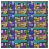 Blockierung abstrakt über schwarz stoff (Muster)