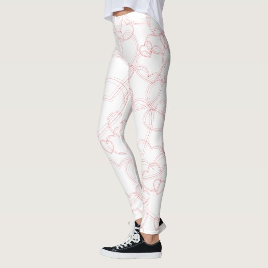 Blockierungsherzen Leggings (Links)