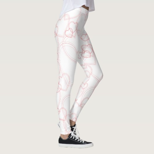 Blockierungsherzen Leggings (Rechts)