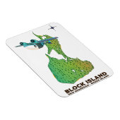 Blockinsel New Shoreha, Insel Rhode Magnet (Rechte Seite)