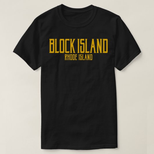 Blockinsel Vintager Bernsteinfasspullover T-Shirt (Design vorne)