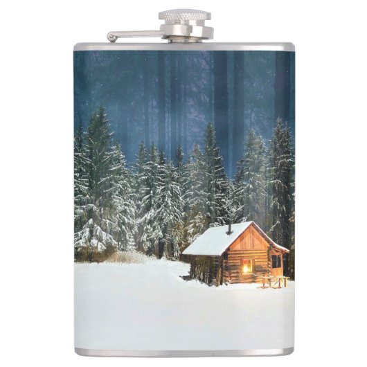 Blockkabine Flachmann (Vorderseite)