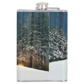 Blockkabine Flachmann (Rückseite)