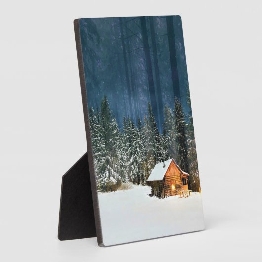 Blockkabine Fotoplatte (Seite)