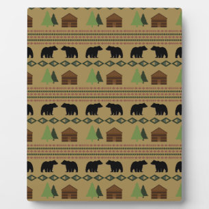 Blockkabine Fotoplatte