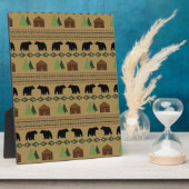 Blockkabine Fotoplatte (Seite)