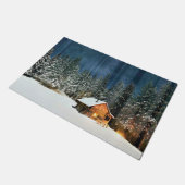 Blockkabine Fußmatte (Schrägansicht)