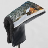 Blockkabine Golf Headcover (3/4 Vorderseite)