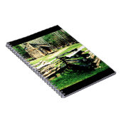 Blockkabine in Höhlenbucht Notizblock (Rechte Seite)