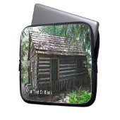 Blockkabine Laptopschutzhülle (Vorderseite Links)