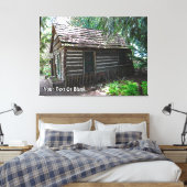 Blockkabine Leinwanddruck (Insitu (Schlafzimmer))