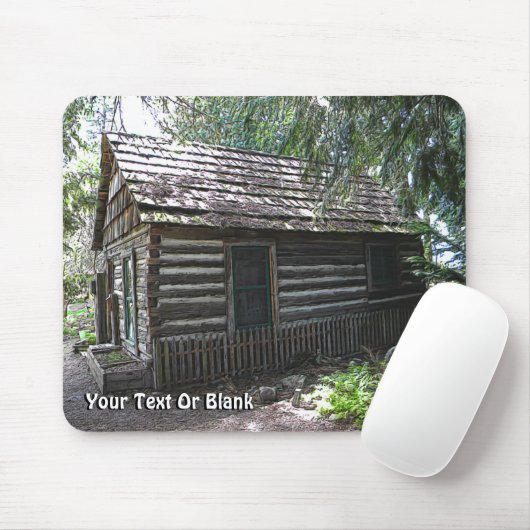 Blockkabine Mousepad (Mit Mouse)