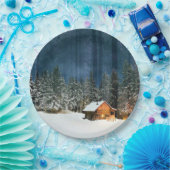 Blockkabine Pappteller (Party)