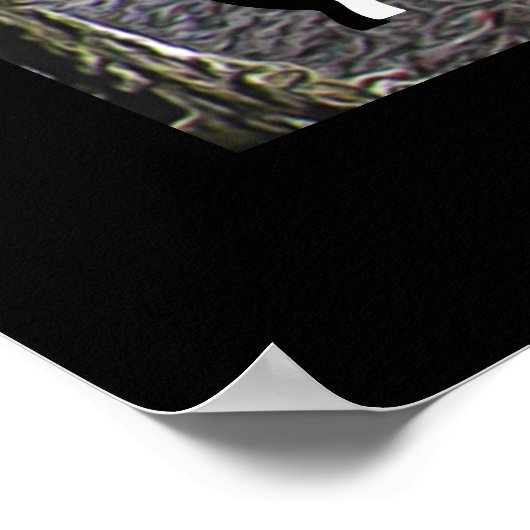 Blockkabine Poster (Ecke)