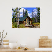 Blockkabine Poster (Küche)