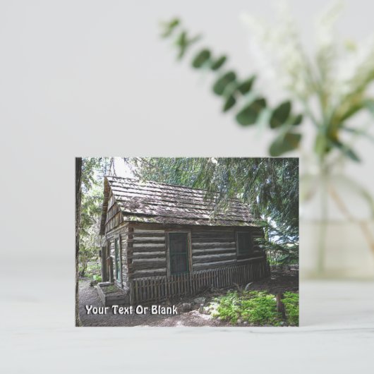 Blockkabine Postkarte (Stehend Vorderseite)