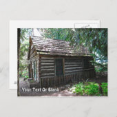 Blockkabine Postkarte (Vorne/Hinten)