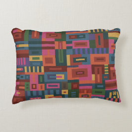 Blockkabine Quilt-Muster-Rechteck Dekokissen