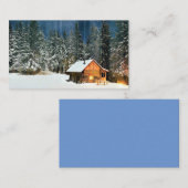 Blockkabine Visitenkarte (Vorne/Hinten)