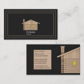 Blockkabine Visitenkarte (Vorne/Hinten)