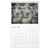 Blockkalender 2025 kalender (Jan 2027)