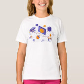 Blockkette T-Shirt (Vorderseite)