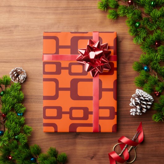Blockketten Geschenkpapier (Feiertagsgeschenk)