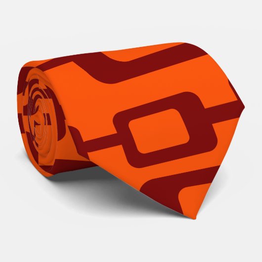 Blockketten Krawatte (Gerollt)