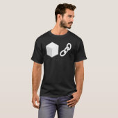 Blockkettengrafik T-Shirt (Vorne ganz)