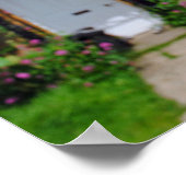 Blockley Village Hütte Cotswolds Gloucestershire Poster (Ecke)