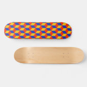 Blockmuster 01 - Retro Skateboard (Horizontal)