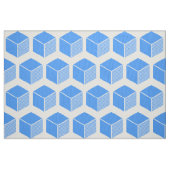 Blockmuster 02 - Baby Blue on White Stoff (Fat Quarter (45,7 x 55,9 cm))