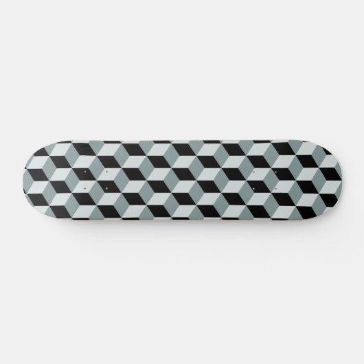 Blockmuster 02 - Retro Skateboard (Horizontal)