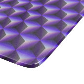 Blockmuster Abstrakt Schneidebrett (Ecke)