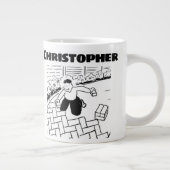 Blockpaarung oder Blockpaver-Ebene mit Namen Jumbo-Tasse (Rechts)