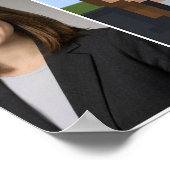 BlockPix Minecraft Character Poster (Ecke)