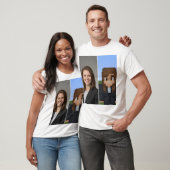 BlockPix Minecraft Charakter T-Shirt (Unisex)