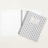 Blockprint inspiriert Blütenblütenblüte Planer (Anzeige)