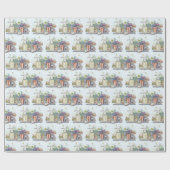 Blocks and Bunnies Happy Oaster Geschenkpapier (Flach)