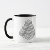 Blocks Maze Puzzle Tasse (Links)