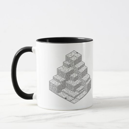Blocks Maze Puzzle Tasse (Links)
